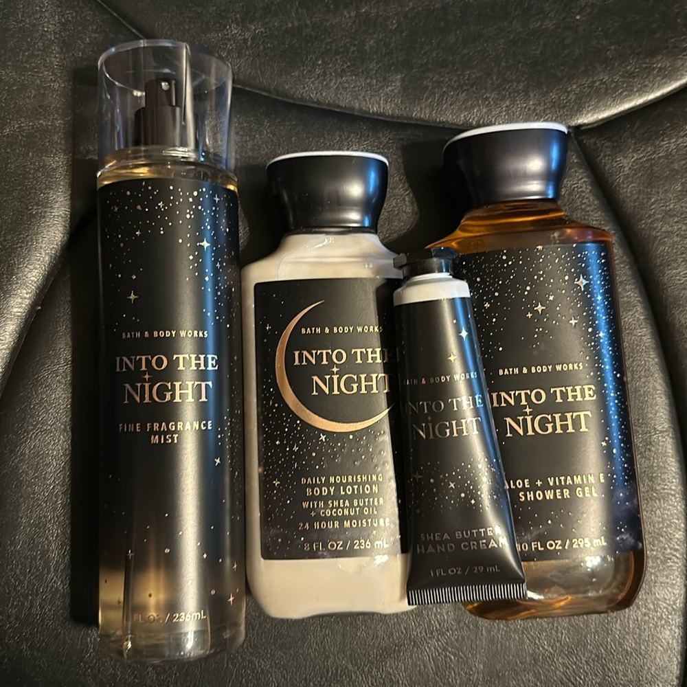 Body lotion, shower gel & hand cream